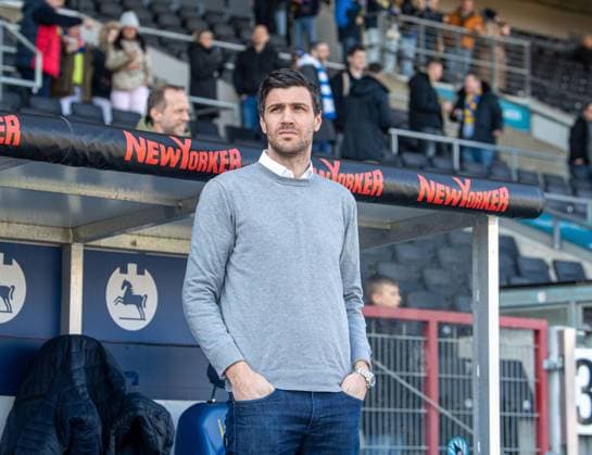 Soccer, Men, Season 2024 2025, 2 Bundesliga 26 Matchday , Eintracht Braunschweig Hertha BSC, Managing Director Sport Benjamin Kessel Braunschweig , 16 03 2025, Copyright: xSebastianxRäppold MatthiasxKochx