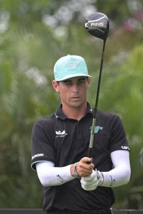 (250316) -- SINGAPORE, March 16, 2025 -- Chile s Joaquin Niemann of Torque GC competes during the final round of LIV Golf Singapore held at Sentosa Golf Club in Singapore on March 16, 2025. (Photo by Then Chih Wey Xinhua) (SP)SINGAPORE-GOLF-LIV GOLF-FINAL XinxJiapo 