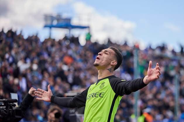 Antony Real Betis gestures during the LaLiga match between CD Leganís and Real Betis at Butarque on March 16, 2025 in Leganís, Spain Photo by Manu Reino DeFodi Images