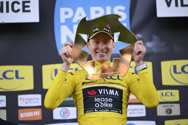 Cycling, Paris - Nice, 8th stage - Overall winner Matteo Jorgenson
