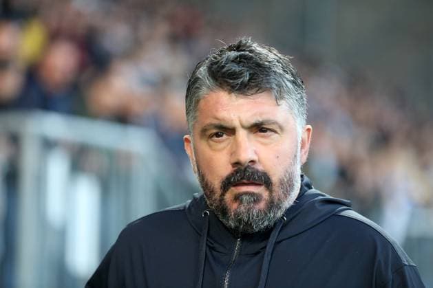 SuperSport HNL: HNK Rijeka v HNK Hajduk Split 16.03.2025., Rijeka - Utakmica SuperSport HNL-a 24 25, 26 kolo, HNK Rijeka - HNK Hajduk. Gennaro Gattuso.  GoranxKovacic PIXSELL