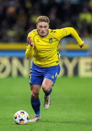 Broendby IF v Silkeborg IF, 3F Superliga football, Brondby, Denmark Brondby, Denmark. 16th, March 2025. Sebastian Sebulonsen (2) of Broendby IF seen during the 3F Superliga match between Broendby IF and Silkeborg IF at Brondby Stadion. Denmark, Brondby  Copyright: xGonzalesxPhoto RunexMathiesenx