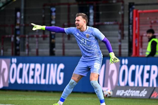 15 03 2025 pmk NK106483 Football Men 3 League Season 2024 2025 Sportclub Arena Verl SC Verl FC Ingolstadt 04 Pelle BOEVINK 26 Goalkeeper Ingolstadt