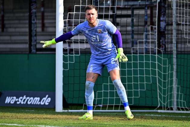 15 03 2025 pmk NK106479 Football Men 3 League Season 2024 2025 Sportclub Arena Verl SC Verl FC Ingolstadt 04 Pelle BOEVINK 26 Goalkeeper Ingolstadt