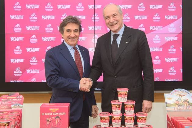 Cycling, Giro d Italia, Presentation of Novi as new partner