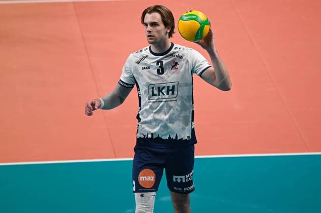 RECORD DATE NOT STATED SOSNOWIEC 18.03.2025 SIATKOWKA LIGA MISTRZOW W PILCE SIATKOWEJ MEZCZYZN CEV CHAMPIONS LEAUGE VOLLEY MEN 2025 ALURON CMC WARTA ZAWIERCIE - SVG LUENEBURG MICHAEL WRIGHT FOT.WIKTOR FARYNA 400MM.PL NEWSPIX.PL --- newspix.pl 