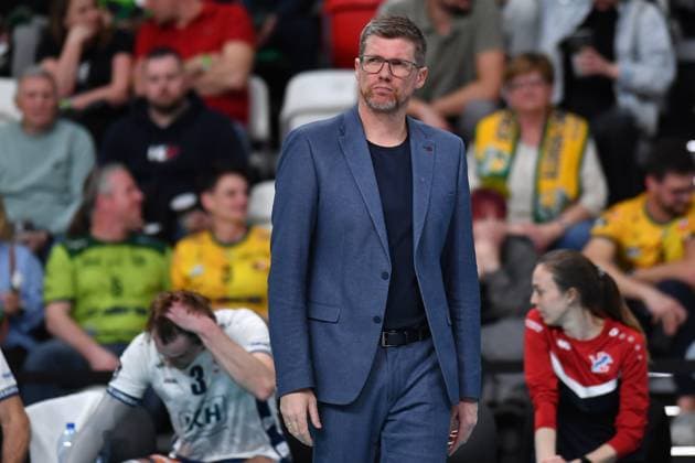 2025.03.18 Sosnowiec Siatkowka Mezczyzn CEV Liga Mistrzow Sezon 2024 2025 Warta Zawiercie - SVG Luneburg N z Stefan Hubner Foto Marcin Bulanda PressFocus 2025.03.18 Sosnowiec Volleyball Men CEV Champions League Season 2024 2025 Warta Zawiercie - SVG Luneburg Stefan Hubner Credit: Marcin Bulanda PressFocus NEWSPIX.PL --- newspix.pl 