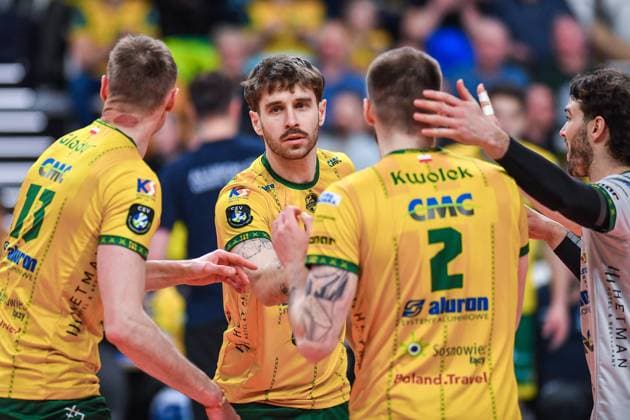 2025.03.18 Sosnowiec Siatkowka Mezczyzn CEV Liga Mistrzow Sezon 2024 2025 Warta Zawiercie - SVG Luneburg N z Jakub Nowosielski Foto Marcin Bulanda PressFocus 2025.03.18 Sosnowiec Volleyball Men CEV Champions League Season 2024 2025 Warta Zawiercie - SVG Luneburg Jakub Nowosielski Credit: Marcin Bulanda PressFocus NEWSPIX.PL --- newspix.pl 