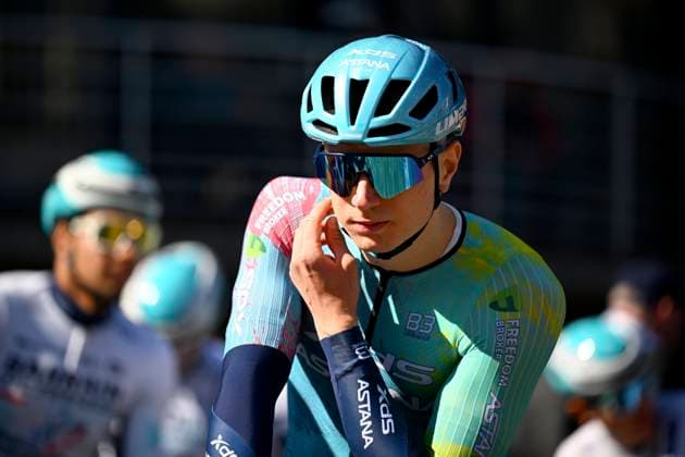 Danilith Nokere Koerse 2025 cycling race NOKERE, BELGIUM - MARCH 19 : Kanter Max (GER) of XDS Astana Team during the Men Elite UCI 1.Pro 78th Danilith Nokere Koerse cycling race with start in Deinze and finish in Nokere (188,2 km) on March 19, 2025 in Nokere, Belgium, 19 03 2025 ( Motordriver Rodrique Verfaillie & Nokere Belgium  Copyright: xTomasxSiskx