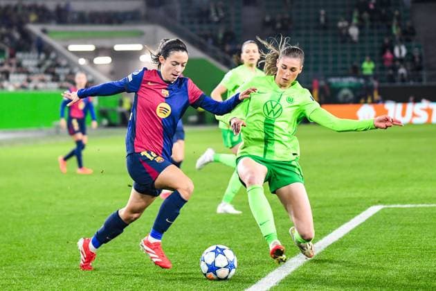 Football, Women, CL, VfL Wolfsburg - FC Barcelona