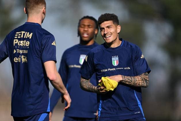 Football, Italy national team, Training