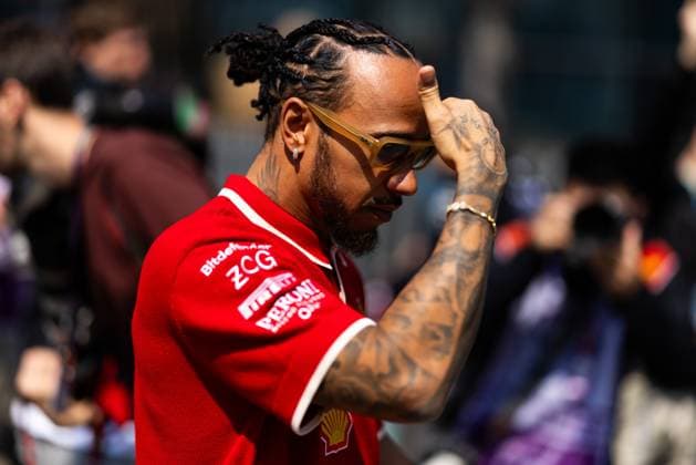 F1 - CHINESE GRAND PRIX 2025 HAMILTON Lewis (gbr), Scuderia Ferrari SF-25, portrait during the Formula 1 Heineken Chinese Grand Prix 2025, 2nd round of the 2025 FIA Formula One World Championship, WM, Weltmeisterschaft from March 21 to 23, 2025 on the Shanghai International Circuit, in Shanghai, China - ShanghaiChina  Copyright: xJavierxJimenezx