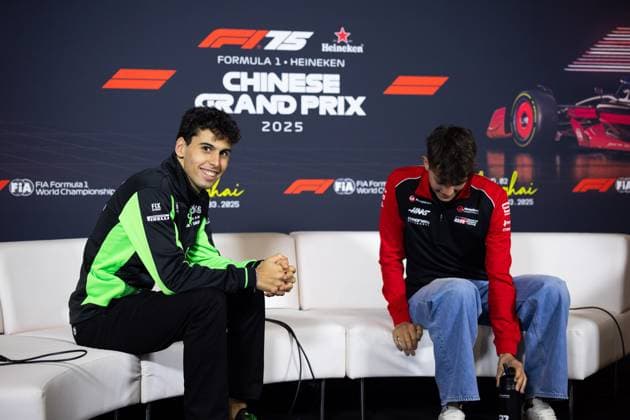 F1 - CHINESE GRAND PRIX 2025 BORTOLETO Gabriel (bra), Stake F1 Team Kick C45, portrait, press conference, PK, Pressekonferenz during the Formula 1 Heineken Chinese Grand Prix 2025, 2nd round of the 2025 FIA Formula One World Championship, WM, Weltmeisterschaft from March 21 to 23, 2025 on the Shanghai International Circuit, in Shanghai, China - ShanghaiChina Copyright: xJavierxJimenezx