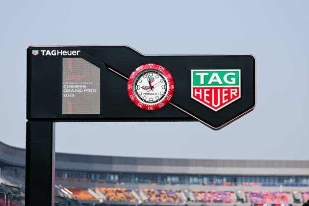 F1 Grand Prix Of China - Previews The TAG Heuer Tower is in the pit lane during a preview ahead of the F1 Grand Prix of China at Shanghai International Circuit in Shanghai, China, on March 20, 2025. Shanghai Shanghai China  Copyright: xPaddockerx originalFilename:paddocker-f1grandp250320_npjP8.jpg