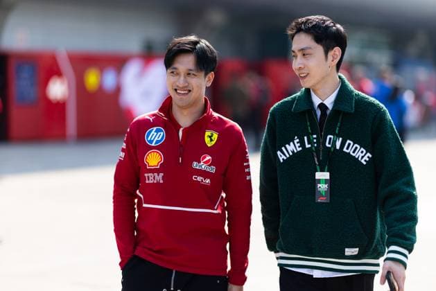 F1 - CHINESE GRAND PRIX 2025 GUANYU Zhou, portrait during the Formula 1 Heineken Chinese Grand Prix 2025, 2nd round of the 2025 FIA Formula One World Championship, WM, Weltmeisterschaft from March 21 to 23, 2025 on the Shanghai International Circuit, in Shanghai, China - ShanghaiChina  Copyright: xJavierxJimenezx