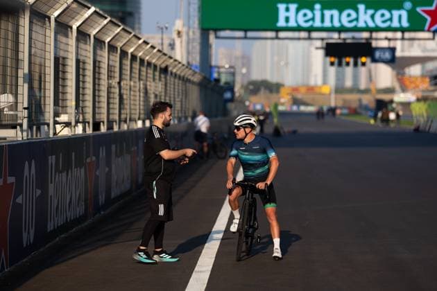 F1 - CHINESE GRAND PRIX 2025 BOTTAS Valtteri (fin), Mercedes AMG F1 Team Reserve Driver, action during the Formula 1 Heineken Chinese Grand Prix 2025, 2nd round of the 2025 FIA Formula One World Championship, WM, Weltmeisterschaft from March 21 to 23, 2025 on the Shanghai International Circuit, in Shanghai, China - ShanghaiChina  Copyright: xJavierxJimenezx