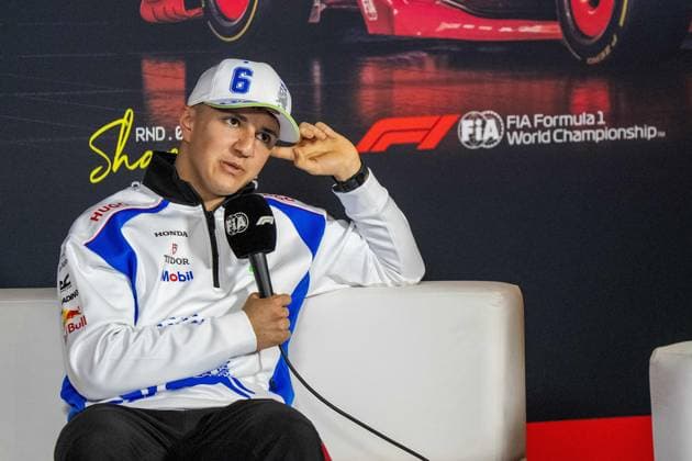 FORMULA 1 CHINESE GRAND PRIX 2025 MEDIA DAY ISACK HADJAR (FRA) of Racing Bulls (RB) 6 in the press conference, PK, Pressekonferenz room during the FORMULA 1 HEINEKEN CHINESE GRAND PRIX 2025 MEDIA DAY at the Shanghai Audi International Circuit, Shanghai, China on 20 March 2025 Credit: Antoine Lapeyre Every Second Media Editorial use only. All images are copyright Every Second Media Limited. No images may be reproduced without prior permission. Copyright: xIMAGO EveryxSecondxMediax ESM-1385-0048 AntoinexLapeyrex xEveryxSecondxMediax