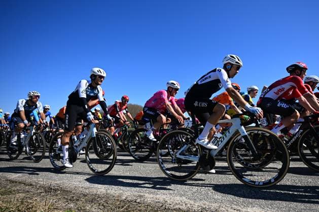 Grand Prix de Denain - Porte du Hainaut 2025 cycling race DENAIN, FRANCE - MARCH 20 : Malecki Kamil (POL) of Q36.5 Pro Cycling Team in action during the Men Elite UCI 1.Pro 66th Grand Prix de Denain - Porte du Hainaut cycling race with start in Denain and finish in Denain (204,4 km) on March 20, 2025 in Denain, France, 20 03 2025 ( Motordriver Stephan Boone & Denain France  Copyright: xTomasxSiskx