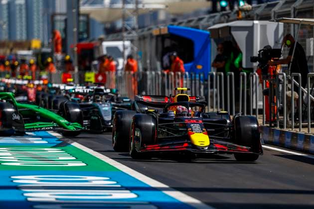 F1 - CHINESE GRAND PRIX 2025 30 LAWSON Liam (nzl), Red Bull Racing RB21, action during the Formula 1 Heineken Chinese Grand Prix 2025, 2nd round of the 2025 FIA Formula One World Championship, WM, Weltmeisterschaft from March 21 to 23, 2025 on the Shanghai International Circuit, in Shanghai, China - ShanghaiChina  Copyright: xJavierxJimenezx