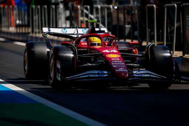 F1 - CHINESE GRAND PRIX 2025 44 HAMILTON Lewis (gbr), Scuderia Ferrari SF-25, action during the Formula 1 Heineken Chinese Grand Prix 2025, 2nd round of the 2025 FIA Formula One World Championship, WM, Weltmeisterschaft from March 21 to 23, 2025 on the Shanghai International Circuit, in Shanghai, China - ShanghaiChina  Copyright: xJavierxJimenezx