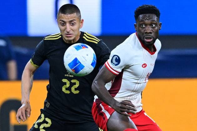 Football, CONCACAF Nations League, Mexico - Canada