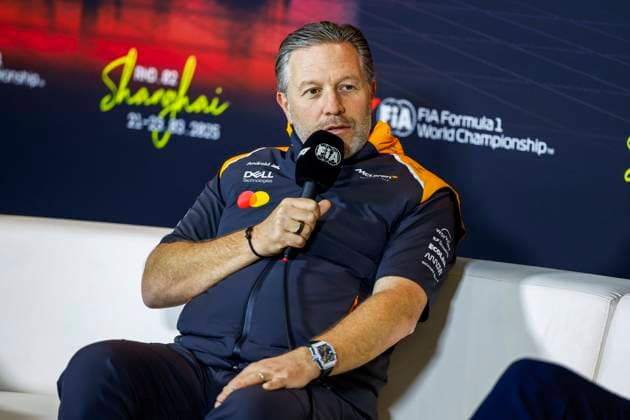 F1 - CHINESE GRAND PRIX 2025 BROWN Zak (usa), CEO of of McLaren Racing, portrait, press conference, PK, Pressekonferenz during the Formula 1 Heineken Chinese Grand Prix 2025, 2nd round of the 2025 FIA Formula One World Championship, WM, Weltmeisterschaft from March 21 to 23, 2025 on the Shanghai International Circuit, in Shanghai, China - ShanghaiChina Copyright: xJavierxJimenezx