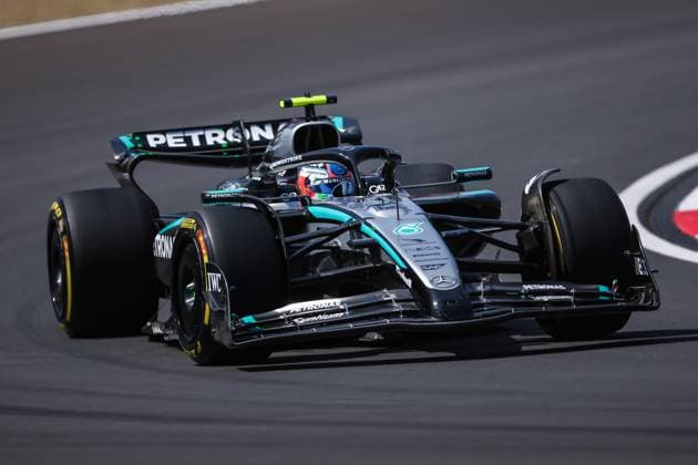 F1 - CHINESE GRAND PRIX 2025 12 KIMI ANTONELLI Andrea (ita), Mercedes AMG F1 Team W16, action during the Formula 1 Heineken Chinese Grand Prix 2025, 2nd round of the 2025 FIA Formula One World Championship, WM, Weltmeisterschaft from March 21 to 23, 2025 on the Shanghai International Circuit, in Shanghai, China - ShanghaiChina  Copyright: xEricxAlonsox