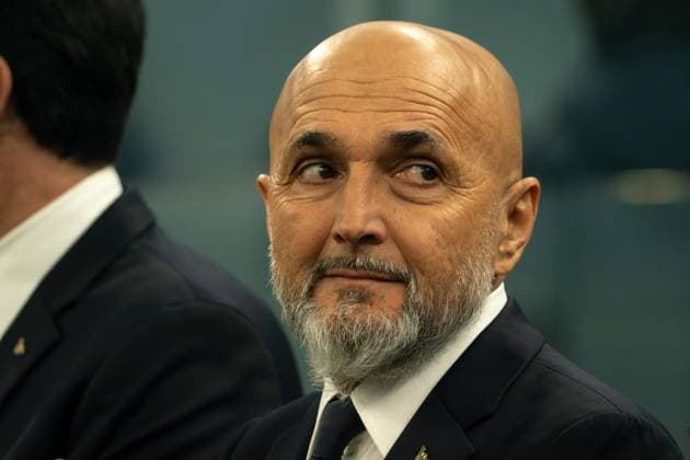 Italy v Germany - UEFA Nations League Quarterfinal Leg One The head coach Luciano Spalletti (Italy) is present during the UEFA Nations League, Quarter-finals, 1st leg football match between Italy and Germany in Milan, Italy, on March 20, 2025, at Giuseppe Meazza stadium. Milan Italy Italy  Copyright: xLucaxRossinix originalFilename:rossini-italyvge250320_np4Rg.jpg