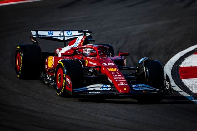 F1 - CHINESE GRAND PRIX 2025 16 LECLERC Charles (mco), Scuderia Ferrari SF-25, action during the Formula 1 Heineken Chinese Grand Prix 2025, 2nd round of the 2025 FIA Formula One World Championship, WM, Weltmeisterschaft from March 21 to 23, 2025 on the Shanghai International Circuit, in Shanghai, China - ShanghaiChina  Copyright: xJavierxJimenezx
