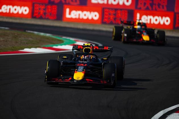 F1 - CHINESE GRAND PRIX 2025 30 LAWSON Liam (nzl), Red Bull Racing RB21, action during the Formula 1 Heineken Chinese Grand Prix 2025, 2nd round of the 2025 FIA Formula One World Championship, WM, Weltmeisterschaft from March 21 to 23, 2025 on the Shanghai International Circuit, in Shanghai, China - ShanghaiChina  Copyright: xJavierxJimenezx