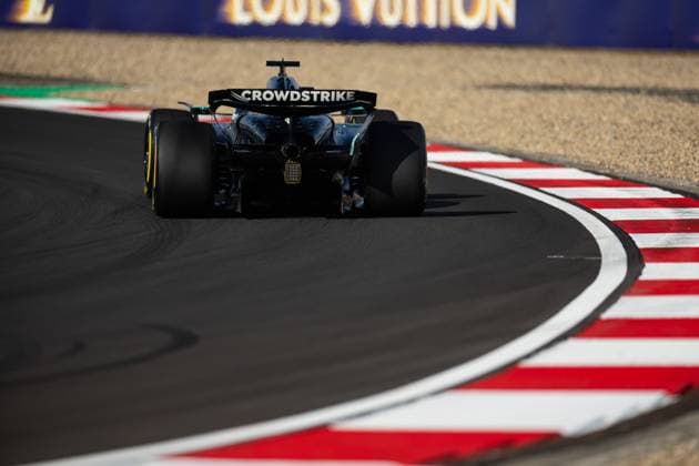 F1 - CHINESE GRAND PRIX 2025 63 RUSSELL George (gbr), Mercedes AMG F1 Team W16, action during the Formula 1 Heineken Chinese Grand Prix 2025, 2nd round of the 2025 FIA Formula One World Championship, WM, Weltmeisterschaft from March 21 to 23, 2025 on the Shanghai International Circuit, in Shanghai, China - ShanghaiChina  Copyright: xJavierxJimenezx