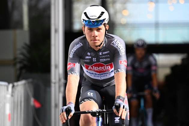 Bredene Koksijde Classic 2025 cycling race KOKSIJDE, BELGIUM - MARCH 21 : Van Den Bossche Fabio (BEL) of Alpecin - Deceuninck during the Men Elite UCI 1.Pro 23rd Bredene Koksijde Classic cycling race with start in Bredene and finish in Koksijde (201 km) on March 21, 2025 in Koksijde, Belgium, 21 03 2025 ( Motordriver Stephan Boone & Koksijde Belgium  Copyright: xTomasxSiskx