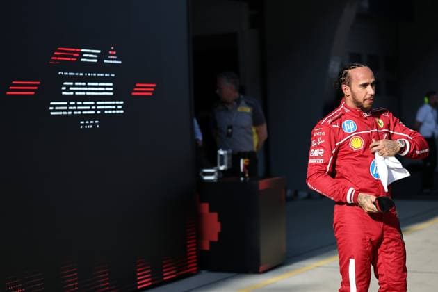 21 03 2025, Shanghai International Circuit, Shanghai, Formula 1 Grand Prix of China 2025, in the picture pole position for Lewis Hamilton GBR , Scuderia Ferrari HP Photo by Hasan Bratic DeFodi Images