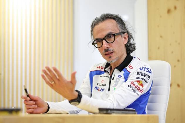 21 03 2025, Shanghai International Circuit, Shanghai, Formula 1 Grand Prix of China 2025, in the picture Team Principal Laurent Mekies Scuderia Alpha Tauri Photo by Hasan Bratic DeFodi Images