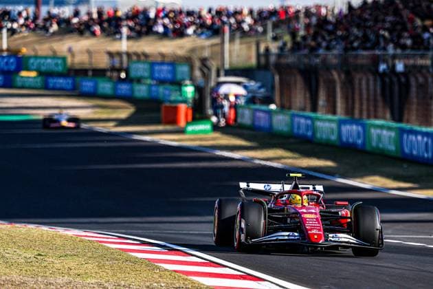 March 21, 2025, Shanghai, Shanghai, China: SHANGHAI, CHINA- MARCH 21: Lewis Hamilton of Great Britain driving the (44) Ferrari SF-25 during Sprint Qualifying ahead of the F1 Grand Prix of CHINA at Shanghai International Circuit on March 21, 2025 in Shanghai, China. Shanghai China - ZUMAm217 20250321_zsp_m217_034 Copyright: xAlessioxDexMarcox