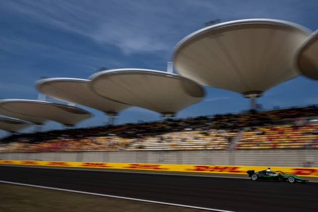 SHANGHAI, CHINA: Doriane Pin , , at the 2025 Formula 1 Chinese Grand Prix at the Shanghai International Circuit in Shanghai, China.