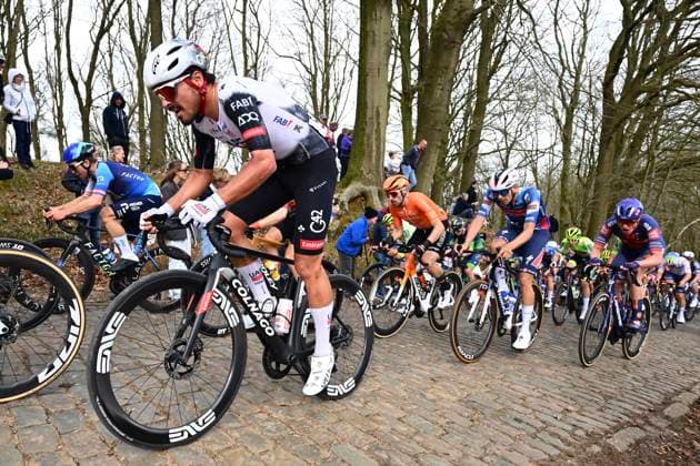 Bredene Koksijde Classic 2025 cycling race KOKSIJDE, BELGIUM - MARCH 21 : Morgado Antonio (POR) of UAE Team Emirates during the Men Elite UCI 1.Pro 23rd Bredene Koksijde Classic cycling race with start in Bredene and finish in Koksijde (201 km) on March 21, 2025 in Koksijde, Belgium, 21 03 2025 ( Motordriver Stephan Boone & Koksijde Belgium  Copyright: xTomasxSiskx