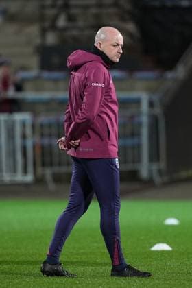 England under 21s coach Lee Carsley France U21, U 21 v England U21, International Friendly, Länderspiel, Nationalmannschaft Football, Stade du Moustoir, Lorient, France - 21 Mar 2025 EDITORIAL USE ONLY No use with unauthorised audio, video, data, fixture lists, club league logos or live services. Online in-match use limited to 120 images, no video emulation. No use in betting, games or single club league player publications. Copyright: xDavexWinter Shutterstockx 15215626l