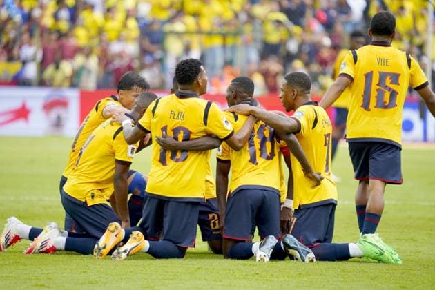 FBL ELIMINATORIAS 2025 ECUADOR VS VENEZUELA Quito, viernes 21 de marzo del 2025 Cotejo entre Ecuador vs Venezuela por eliminatorias al mundial de EEUU 2026, en el Estadio Rodrigo Paz Delgado. API DANIEL MOLINEROS Quito Pichincha Ecuador *** FBL ELIMINATORIES 2025 ECUADOR VS VENEZUELA Quito, Friday, March 21, 2025 Match between Ecuador vs Venezuela for the USA 2026 World Cup qualifiers, at the Rodrigo Paz Delgado Stadium API DANIEL MOLINEROS Quito Pichincha Ecuador Copyright: xDanielxMolinerosx