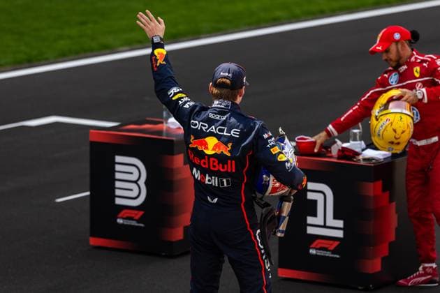 F1 - CHINESE GRAND PRIX 2025 VERSTAPPEN Max (ned), Red Bull Racing RB21, portrait during the Formula 1 Heineken Chinese Grand Prix 2025, 2nd round of the 2025 FIA Formula One World Championship, WM, Weltmeisterschaft from March 21 to 23, 2025 on the Shanghai International Circuit, in Shanghai, China - ShanghaiChina  Copyright: xJavierxJimenezx