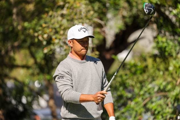 March 21, 2025, Palm Harbor, Florida, USA: Xander Schauffele prepares to tee off on the 11th during the Valspar PGA, Golf Herren Championship on Friday, March 21, 2025 in Palm Harbor. Palm Harbor USA - ZUMAs70_ 0807469643st Copyright: xLuisxSantanax