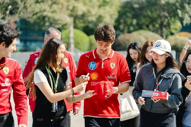 Formula 1 Heineken Chinese Grand Prix 2025 Jun Da Tan OVERTAKE MAXPPP - Shanghai 02 07 2023 16 LECLERC Charles (mon), Scuderia Ferrari, portrait during the Formula 1 Heineken Chinese Grand Prix 2025, the 2nd round of the 2025 FIA Formula 1 World Championship, WM, Weltmeisterschaft at the Shanghai International Circuit from March 20 to 23, 2025, in Shanghai, China Shanghai China  Copyright: xOVERTAKE MAXPPPxJunxDaxTanx OVT202503227743 OVT202503227743