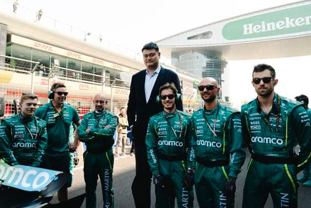 Formula 1 Heineken Chinese Grand Prix 2025 Jun Da Tan OVERTAKE MAXPPP - Shanghai 02 07 2023 YAO MING during the Formula 1 Heineken Chinese Grand Prix 2025, the 2nd round of the 2025 FIA Formula 1 World Championship, WM, Weltmeisterschaft at the Shanghai International Circuit from March 20 to 23, 2025, in Shanghai, China Shanghai China  Copyright: xOVERTAKE MAXPPPxJunxDaxTanx OVT202503227773 OVT202503227773