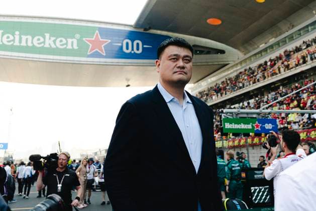 Formula 1 Heineken Chinese Grand Prix 2025 Jun Da Tan OVERTAKE MAXPPP - Shanghai 02 07 2023 YAO MING during the Formula 1 Heineken Chinese Grand Prix 2025, the 2nd round of the 2025 FIA Formula 1 World Championship, WM, Weltmeisterschaft at the Shanghai International Circuit from March 20 to 23, 2025, in Shanghai, China Shanghai China  Copyright: xOVERTAKE MAXPPPxJunxDaxTanx OVT202503227785 OVT202503227785