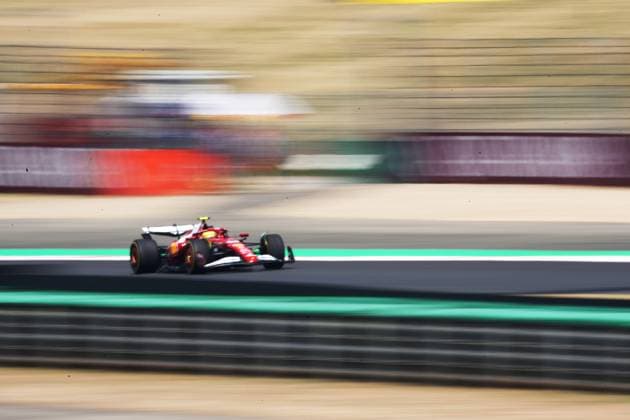 SHANGHAI, CHINA - MARCH 22: Ferrari driver Lewis Hamilton of Britain drives during the sprint race of the Formula One Chinese Grand Prix at the Shanghai International Circuit on March 22, 2025 in Shanghai, China.  Copyright: xChinaxNewsxServicex 111556561258