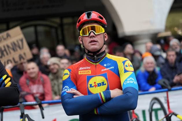 PEDERSEN Mads during the men s elite race of the Milano-Sanremo one day cycling race (289 km) from Pavia and to Sanremo - North West Italy - March 22, 2025. - cycling .  Copyright: xGianxMattiaxD Alberto LaPressex