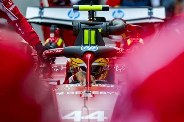 FORMULA 1 CHINESE GRAND PRIX 2025 LEWIS HAMILTON (GBR) of Scuderia Ferrari 44 on the grid during the FORMULA 1 HEINEKEN CHINESE GRAND PRIX 2025 at the Shanghai Audi International Circuit, Shanghai, China on 22 March 2025 Credit: Antoine Lapeyre Every Second Media Editorial use only. All images are copyright Every Second Media Limited. No images may be reproduced without prior permission. Copyright: xIMAGO EveryxSecondxMediax ESM-1387-0026 AntoinexLapeyrex xEveryxSecondxMediax