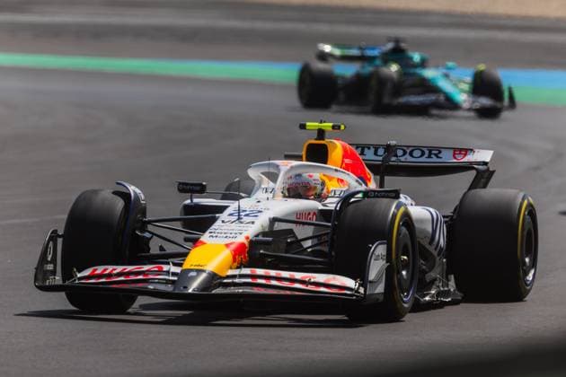 2025 Formula One Chinese Grand Prix Shanghai International Circuit, Shanghai, China on 22. March.2025; Yuki Tsunoda of Japan and Visa Cash App RB Formula One Team during sprint race at Formula One Chinese Grand Prix Shanghai Shanghai International Circuit China Copyright: xJayxHiranox