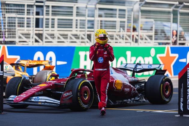 2025 Formula One Chinese Grand Prix Shanghai International Circuit, Shanghai, China on 22. March.2025; Lewis Hamilton of Great Britain and Scuderia Ferrari during sprint race at Formula One Chinese Grand Prix Shanghai Shanghai International Circuit China Copyright: xJayxHiranox
