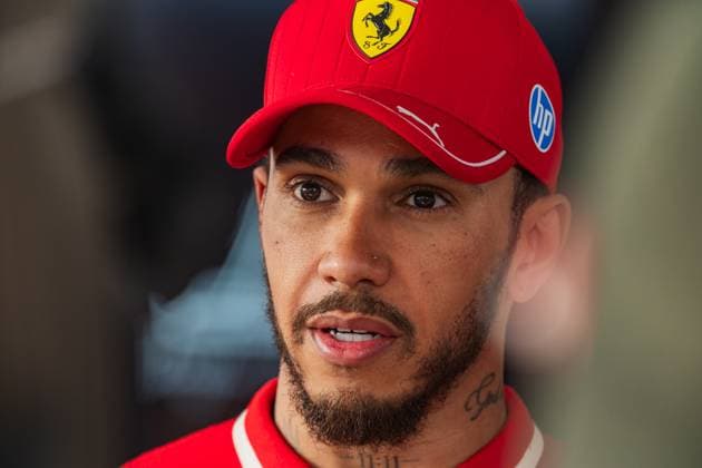 2025 Formula One Chinese Grand Prix Shanghai International Circuit, Shanghai, China on 22. March.2025; Lewis Hamilton of Great Britain and Scuderia Ferrari during Formula One Chinese Grand Prix Shanghai Shanghai International Circuit China Copyright: xJayxHiranox